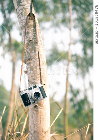 Vintage film camera 101859476