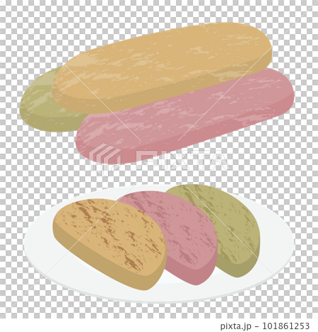 かんころ餅のイラスト 101861253