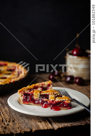 Homemade Cherry Pie Homemade Cherry Pie 101862549