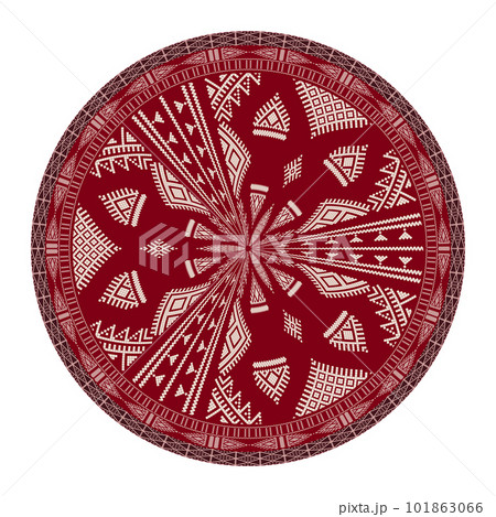 Tunisian embroidery design element 12 101863066