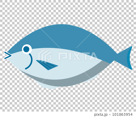 アジ 鯵 魚。ベクターイラスト 101863954