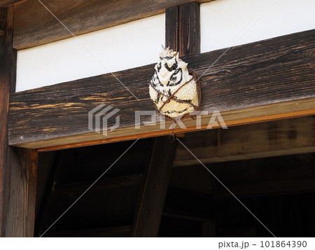 千葉県立房総のむら 安房の農家 蟹殻掛け 千葉県立房総のむら 安房の農家 蟹殻掛け 101864390