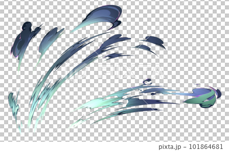 斬撃スラッシュ　カラー07A 101864681