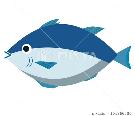 鮪 マグロ。魚。ベクターイラスト 鮪 マグロ。魚。ベクターイラスト 101866386