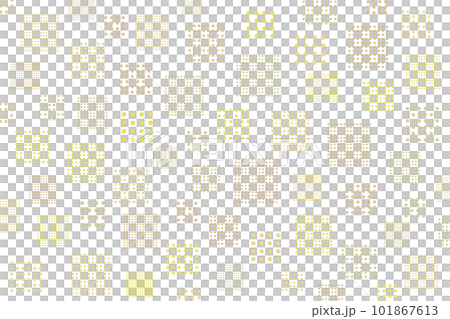 茶色の四角形の模様 101867613