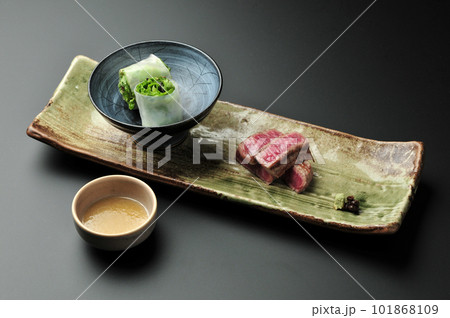 肉料理・和牛ステーキ/旅館の夕食・会席料理 肉料理・和牛ステーキ/旅館の夕食・会席料理 101868109