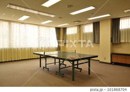 レトロな卓球台(緑色) レトロな卓球台(緑色) 101868704