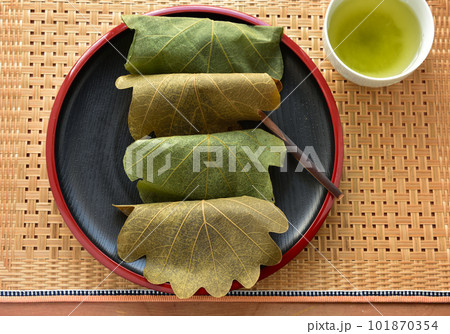 和菓子 柏餅 和菓子 柏餅 101870354