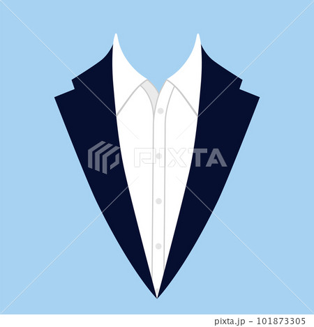 ノーネクタイ　クールビズアイコン 101873305