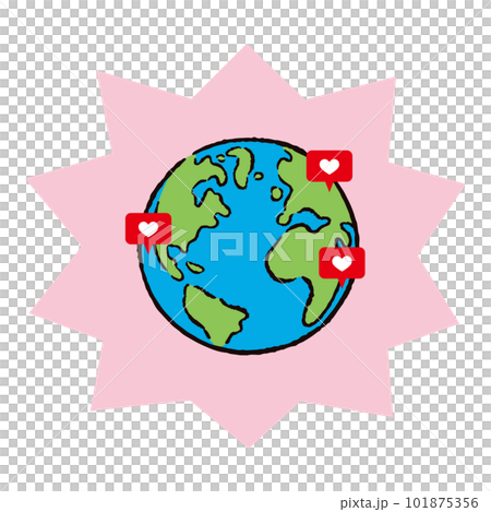 Earth_America/Europe/Africa_Instagram Like 1_Bakudan Pink 101875356