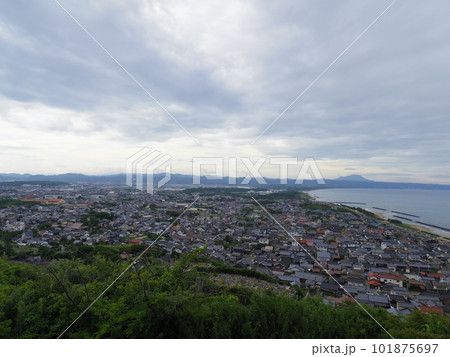 奉納山公園より望む出雲の街並み(島根県出雲市) 101875697