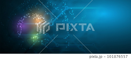 Technology background, futuristic and innovative for technology companies, startups, and businesses in related fields. Technology background, futuristic and innovative for technology companies, startups, and businesses in related fields. 101876557