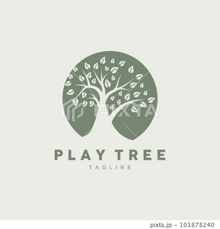Tree Logo Design, Playground Vector, Education Tree Icon Tree Logo Design, Playground Vector, Education Tree Icon 101878240