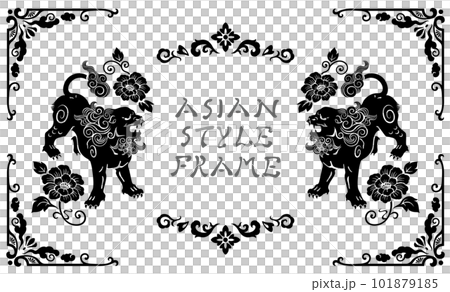 亞式框19（黑色） 101879185