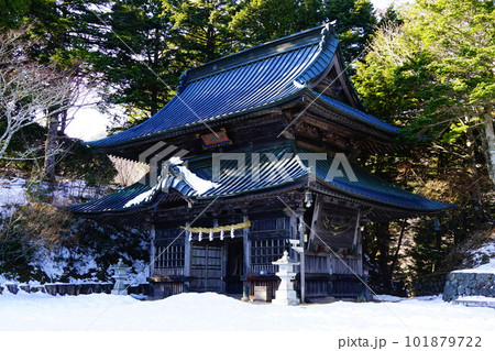 山梨 七面山 随身門 山梨 七面山 随身門 101879722