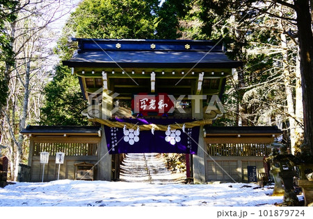 山梨 七面山 和光門 山梨 七面山 和光門 101879724
