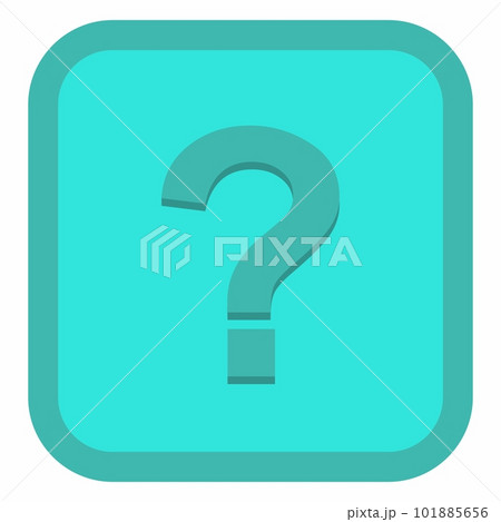 Question mark, FAQ sign, Help symbol, vector mark symbols light blue style. Isolated icon. 101885656