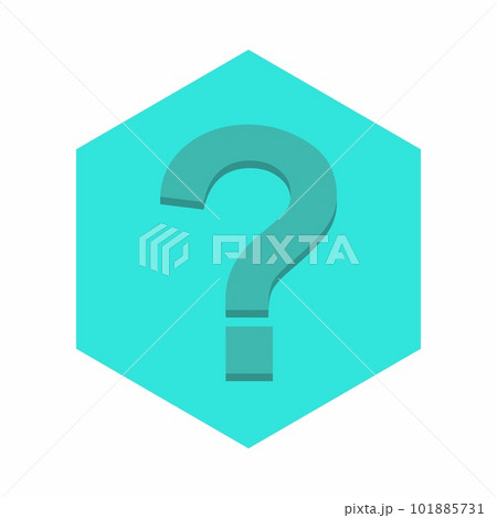 Question mark, FAQ sign, Help symbol, vector mark symbols light blue style. Isolated icon. 101885731