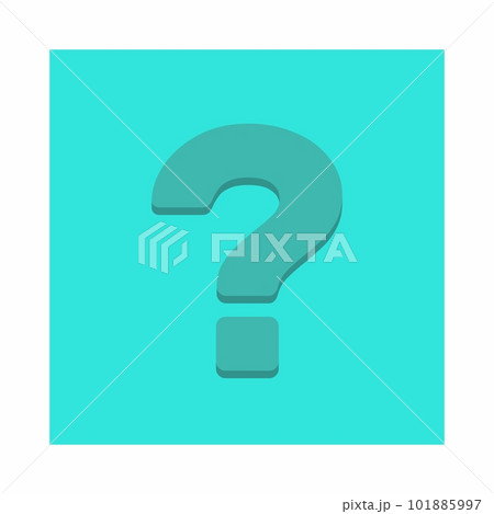 Question mark, FAQ sign, Help symbol, vector mark symbols light blue style. Isolated icon. Question mark, FAQ sign, Help symbol, vector mark symbols light blue style. Isolated icon. 101885997