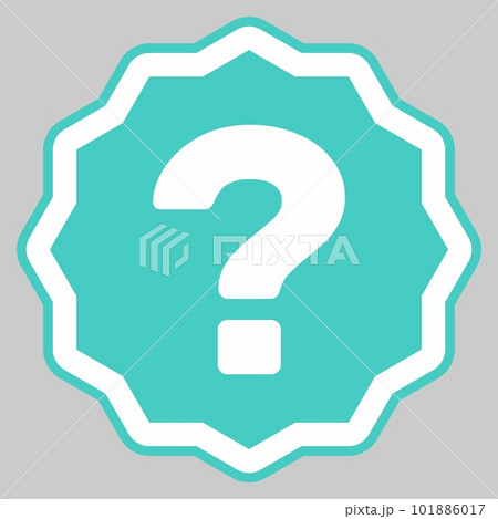 Question mark, FAQ sign, Help symbol, vector mark symbols light blue style. Isolated icon. Question mark, FAQ sign, Help symbol, vector mark symbols light blue style. Isolated icon. 101886017
