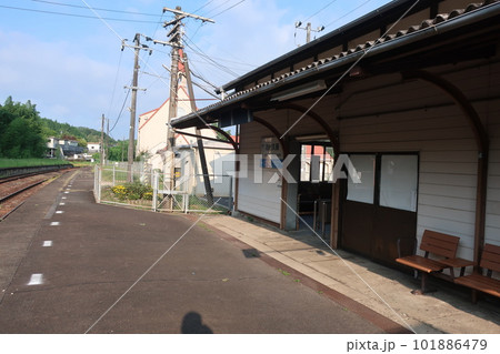 周防久保駅ホーム側駅舎 101886479