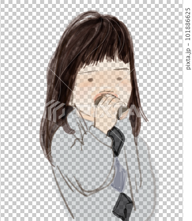 食べる子供 101886625