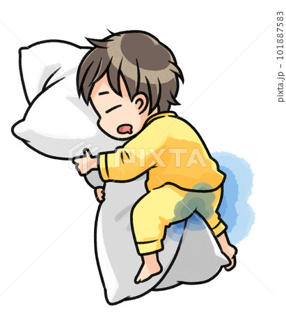 おねしょする子供 おねしょする子供 101887583