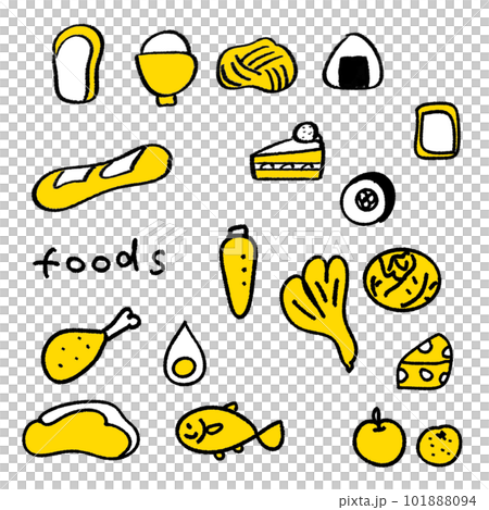 食べ物のイラスト 食べ物のイラスト 101888094