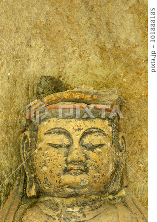 臼杵石仏の大日如来像 臼杵石仏の大日如来像 101888185