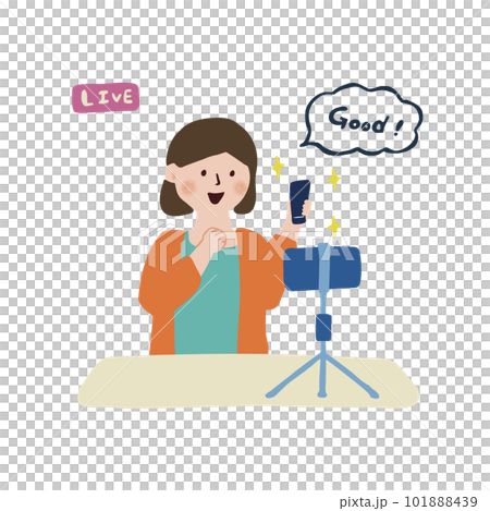 ライブ配信　PR 　副業　ステマ　宣伝　インフルエンサー 101888439
