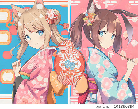 女性,女の子,イラスト,アニメ,漫画,美少女,萌え,キャラクター,コスプレ,二次元,デジタル,日本, 女性,女の子,イラスト,アニメ,漫画,美少女,萌え,キャラクター,コスプレ,二次元,デジタル,日本, 101890894