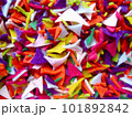 フェルトの切れ端で作られた可愛い背景 101892842