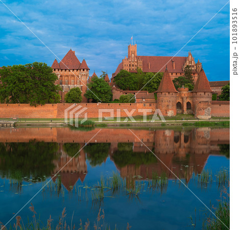 2022-06-11. castle of the Teutonic Knights Order in Malbork, Poland 2022-06-11. castle of the Teutonic Knights Order in Malbork, Poland 101893516