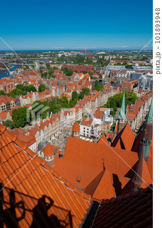 2022-06-05 view of the historical part of the city  Gdansk Poland 101893948