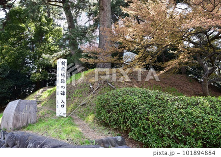 前橋市 前橋城三の丸緑地と前橋城跡の碑入口 前橋市 前橋城三の丸緑地と前橋城跡の碑入口 101894884