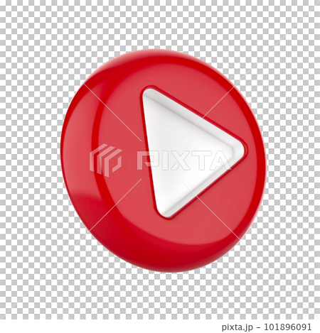 Red play button Red play button 101896091