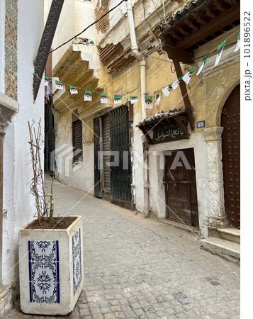 Algiers, Algeria - April 13, 2023: Streets of Casbah. High quality photo 101896522