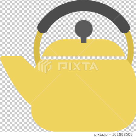 水壺的簡單彩色插圖 101898509