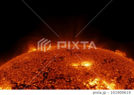 Hot sun surface. Star plasma energy. Generate Ai Hot sun surface. Star plasma energy. Generate Ai 101900619