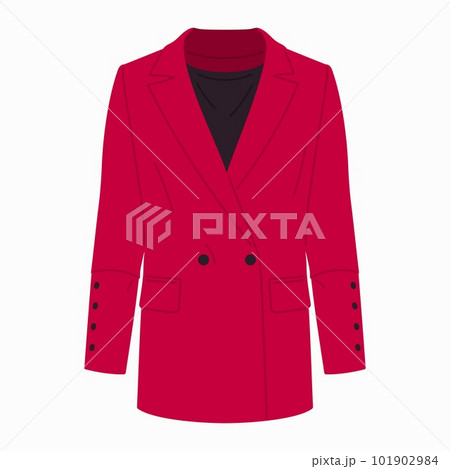 Women's double breasted long jacket Women's double breasted long jacket 101902984