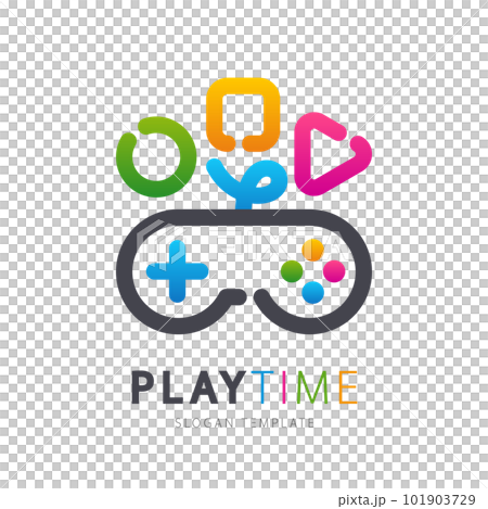 Colorful Playtime Logo Template Colorful Playtime Logo Template 101903729