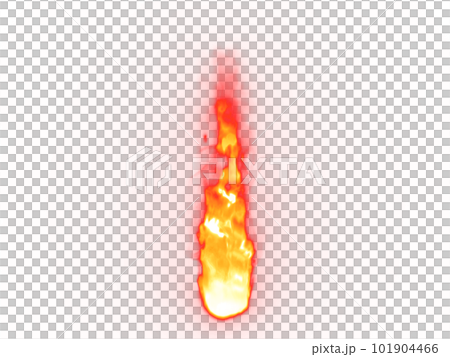 炎エフェクト素材｜リアルな火の玉・火球CGイラストのイラスト素材 [101904466] - PIXTA