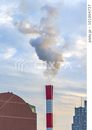 Chimney Heating Plant 101904737