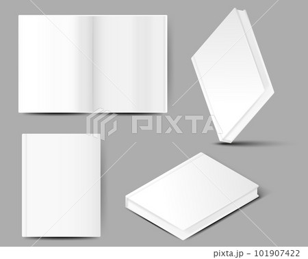 Premium Photo Blank Book Empty Book Mockup Three Books Stack Books