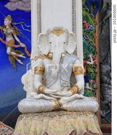Ganesha, Ganapati, Vinayaka, or Pillaiyar Hindu God, goddess, Art sculpture statues. Ganesha, Ganapati, Vinayaka, or Pillaiyar Hindu God, goddess, Art sculpture statues. 101908600