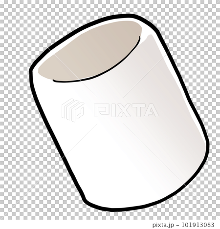 Simple and realistic marshmallow illustration 101913083