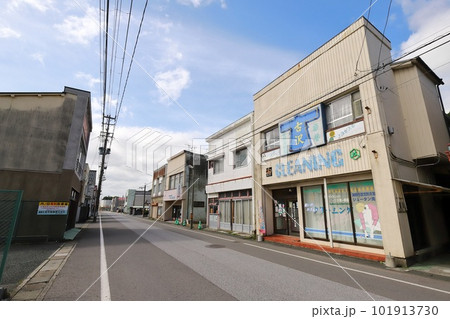 岩手 大船渡 盛のレトロな商店街 岩手 大船渡 盛のレトロな商店街 101913730