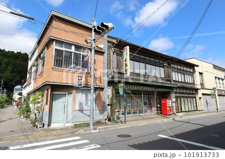 岩手　大船渡　盛のレトロな商店街 101913733