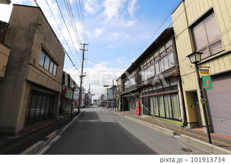 岩手 大船渡 盛のレトロな商店街 岩手 大船渡 盛のレトロな商店街 101913734