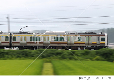 宇都宮線E131系（クモハE131形600番台：流し撮り） 101914026